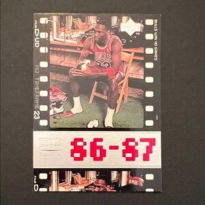 Michael Jordan MJ Timeframe Basketball Card